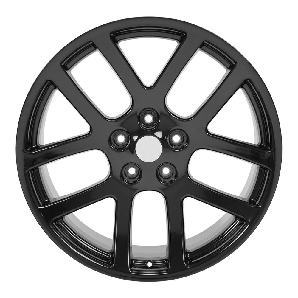 OE Wheels DG51 22x10 5x139.7 25.4et Gloss Black Wheel - View 2