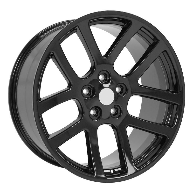 OE Wheels DG51 22x10 5x139.7 25.4et Gloss Black Wheel - View 3