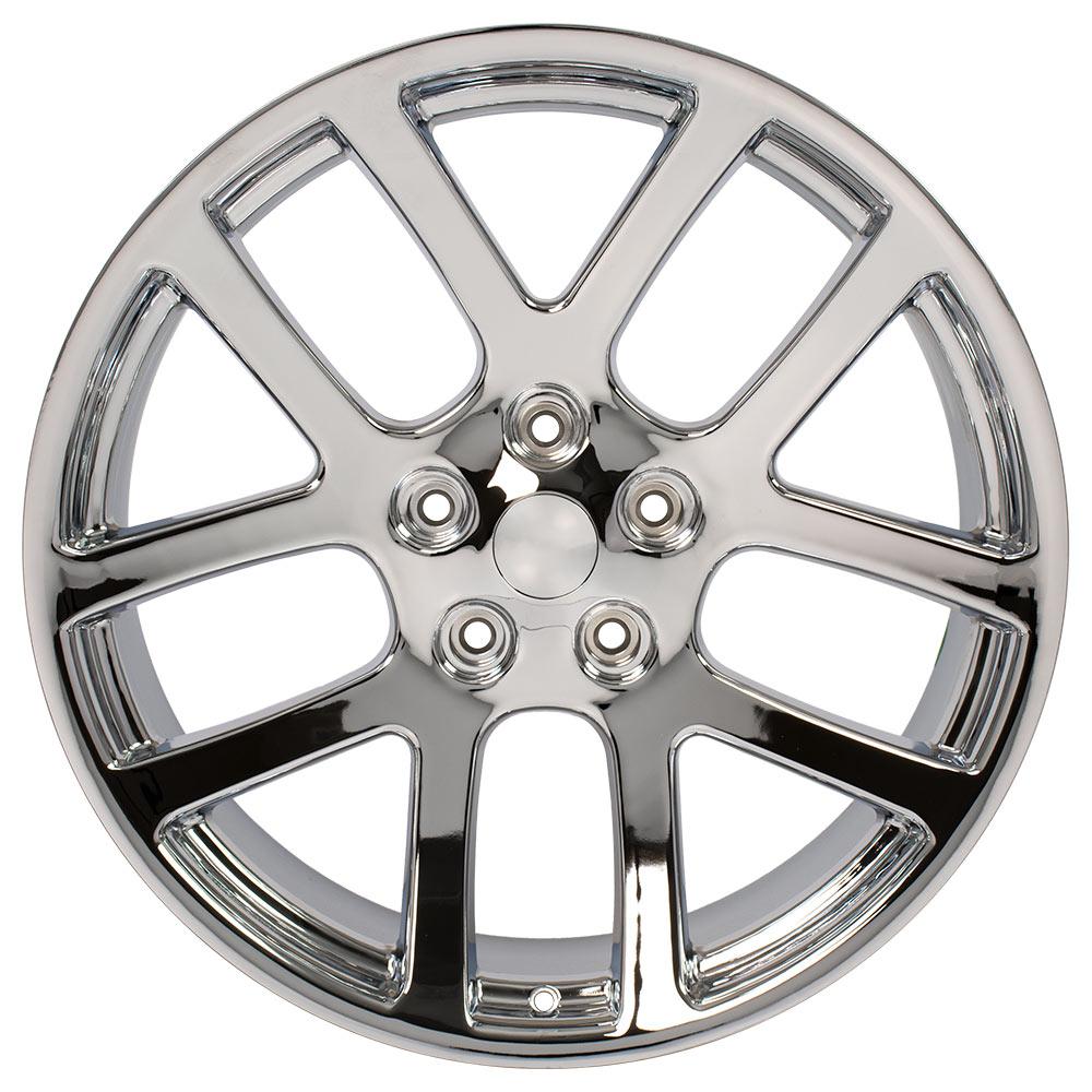 OE Wheels DG51 22x10 5x139.7 25.4et Chrome Wheel - View 2