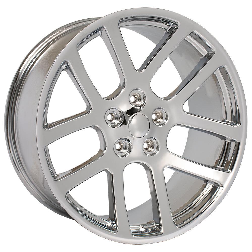 OE Wheels DG51 22x10 5x139.7 25.4et Chrome Wheel - View 3