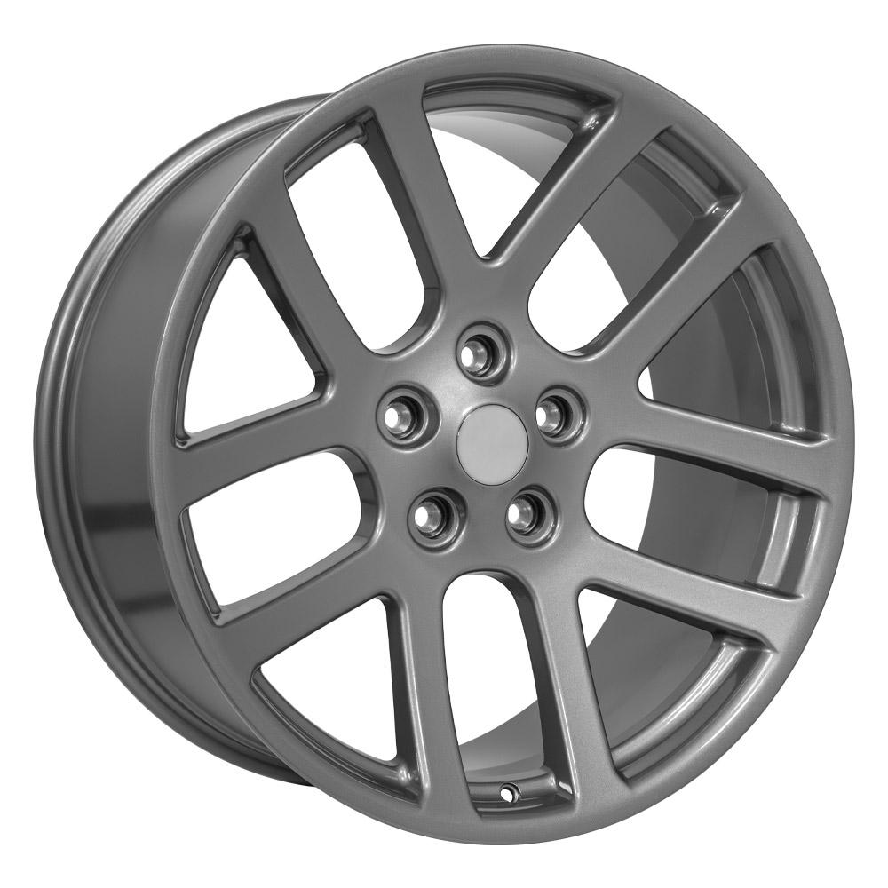 OE Wheels DG51 22x10 5x139.7 25.4et Gloss Gunmetal Wheel - View 3