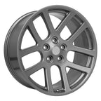 OE Wheels DG51 22x10 5x139.7 25.4et Gloss Gunmetal Wheel - View 3