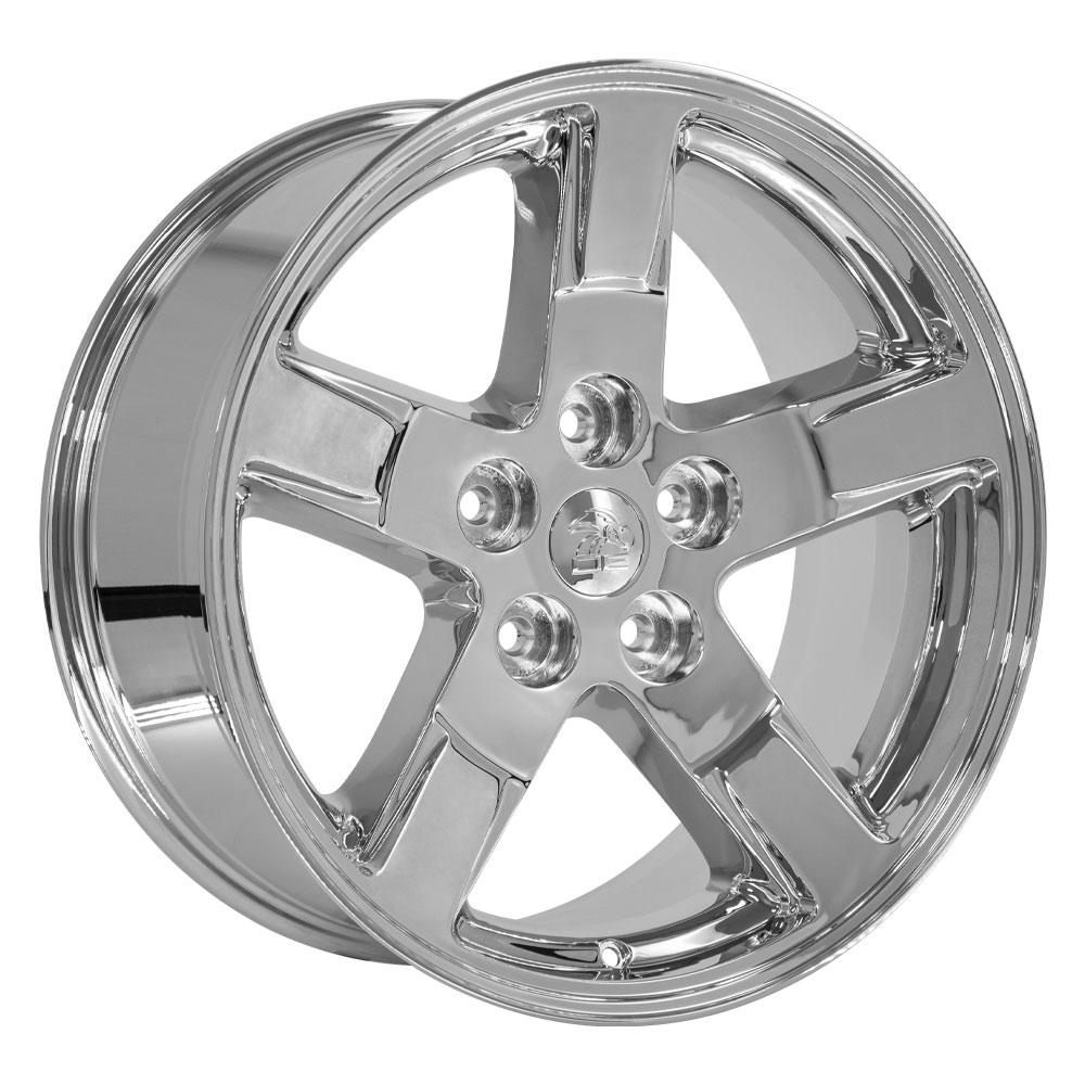 OE Wheels DG62 20x9 5x139.7 19et Chrome Wheel - View 3