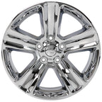 OE Wheels DG65 20x9 5x139.7 19et Chrome Wheel - View 3