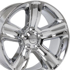 OE Wheels DG65 20x9 5x139.7 19et Chrome Wheel