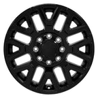 OE Wheels DG77 20x8 8x165.1 54.65et Gloss Black Wheel - View 2