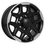 OE Wheels DG78 18x8 8x165.1 57.15et Satin Black Machined Wheel - View 3