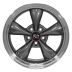 OE Wheels FR01 17x9 5x114.3 24et Gloss Anthracite Machined Lip Wheel - View 2