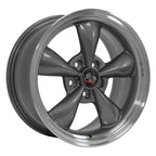 OE Wheels FR01 17x9 5x114.3 24et Gloss Anthracite Machined Lip Wheel - View 3