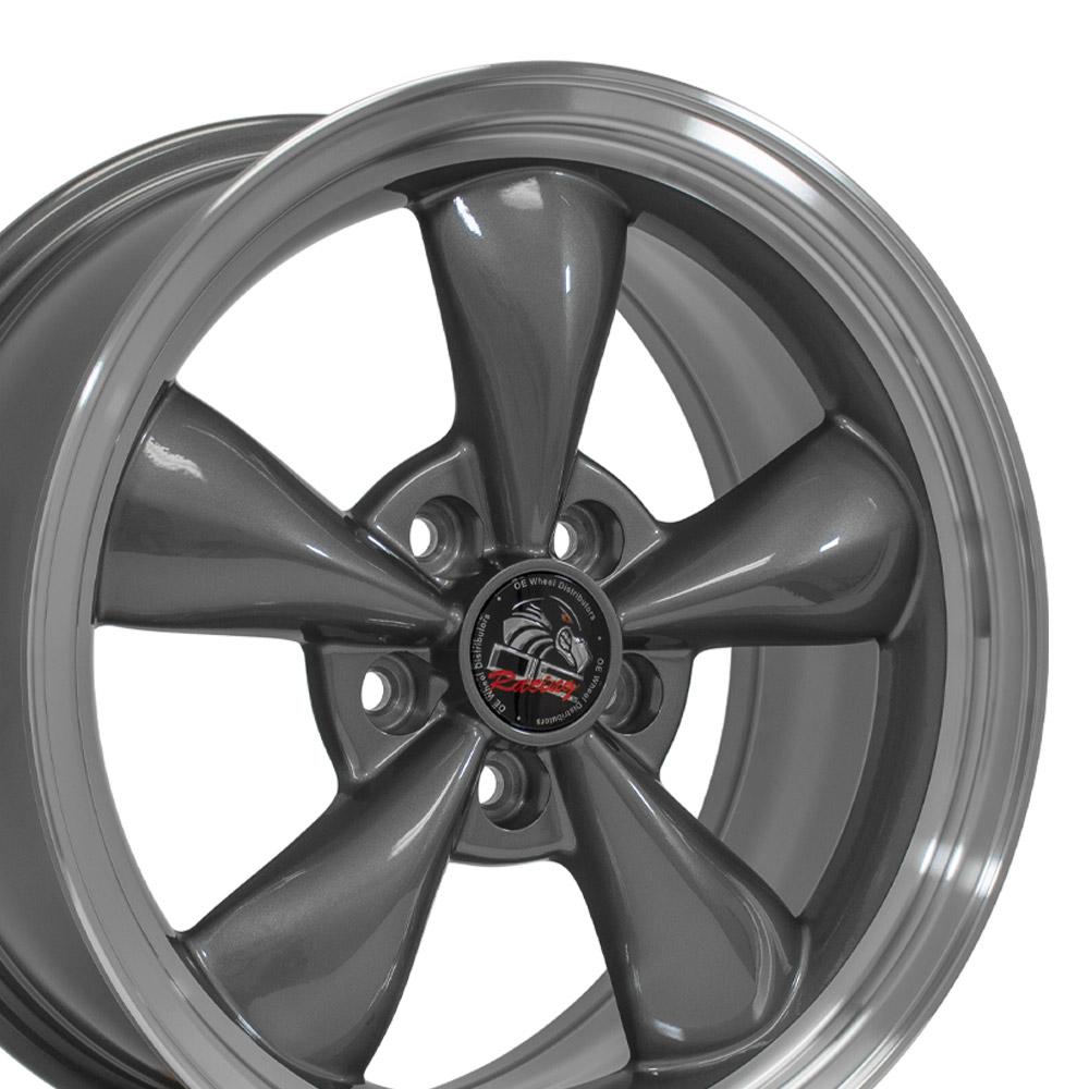 OE Wheels FR01 17x8 5x114.3 29.5et Gloss Anthracite Machined Lip Wheel