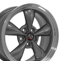 OE Wheels FR01 17x9 5x114.3 24et Gloss Anthracite Machined Lip Wheel