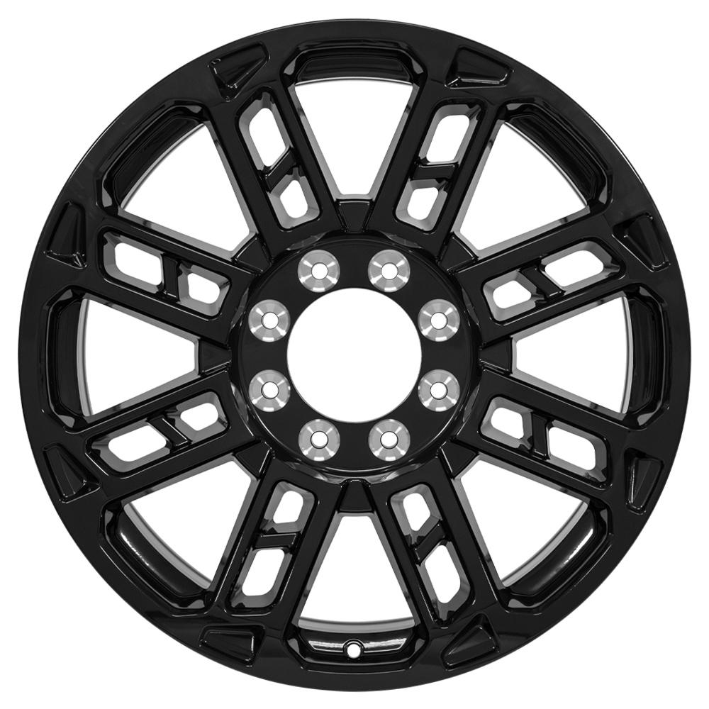 OE Wheels FR62 22x9 8x170 40et Gloss Black Wheel - View 2