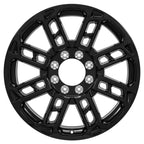 OE Wheels FR62 22x9 8x170 40et Gloss Black Wheel - View 2