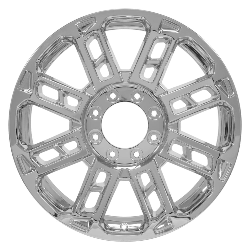OE Wheels FR62 22x9 8x170 40et Chrome Wheel - View 2