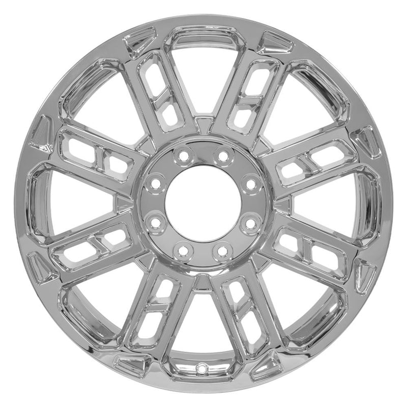 OE Wheels FR62 22x9 8x170 40et Chrome Wheel - View 2
