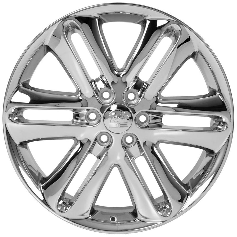 OE Wheels FR76 22x9 6x135 44et Chrome Wheel - View 2
