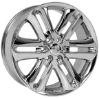 OE Wheels FR76 22x9 6x135 44et Chrome Wheel - View 3