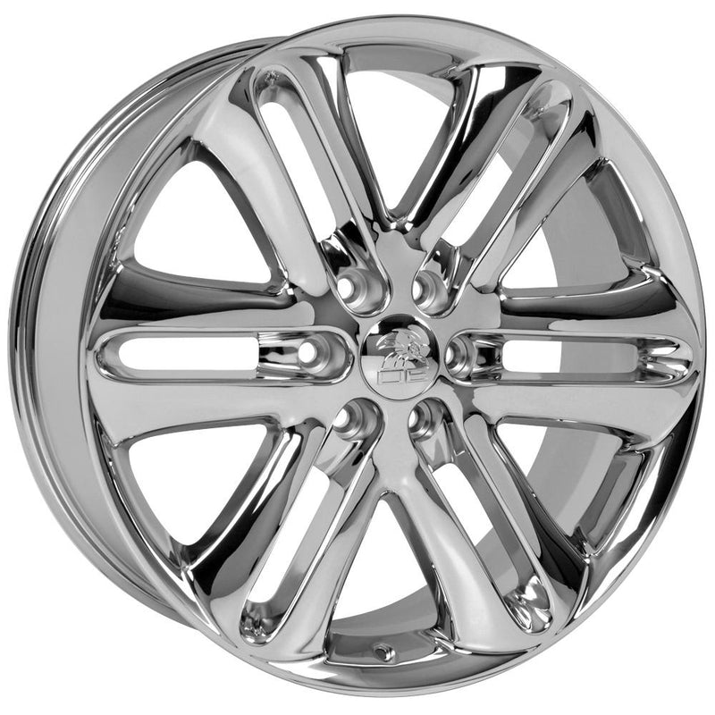 OE Wheels FR76 22x9 6x135 44et Chrome Wheel - View 3