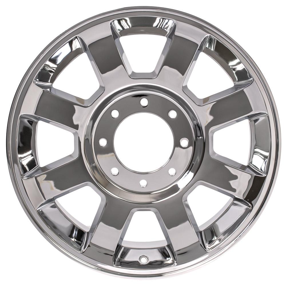 OE Wheels FR78 20x8 8x170 40et Chrome Wheel - View 2
