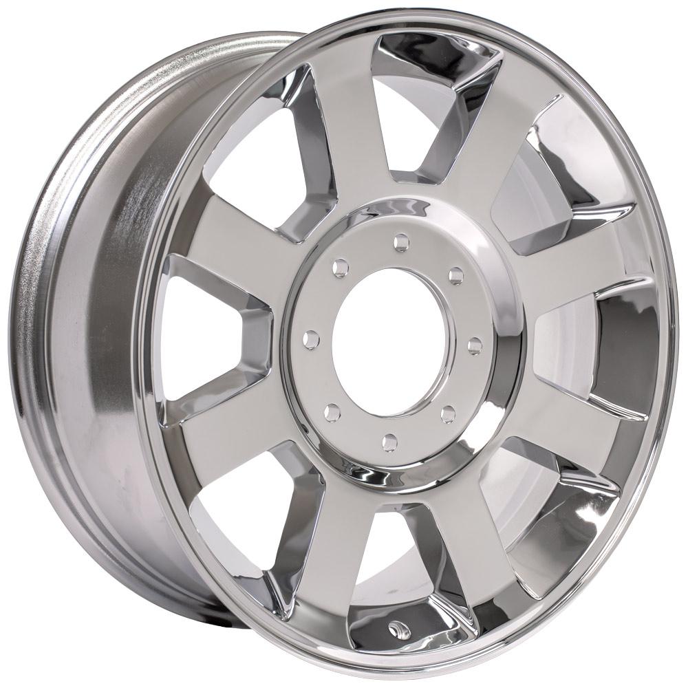 OE Wheels FR78 20x8 8x170 40et Chrome Wheel - View 3
