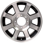 OE Wheels FR78 20x8 8x170 40et Satin Black Machined Wheel - View 2