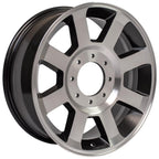 OE Wheels FR78 20x8 8x170 40et Satin Black Machined Wheel - View 3