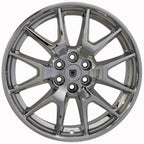 OE Wheels CA12 20x8 6x120 53et Chrome Wheel - View 3