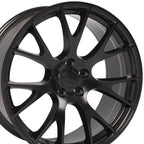 OE Wheels DG15 20x9 5x115 18et Satin Black Wheel