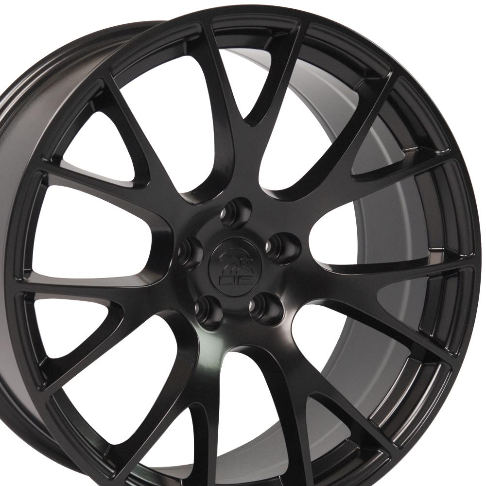 OE Wheels DG15 20x10 5x115 18et Satin Black Wheel