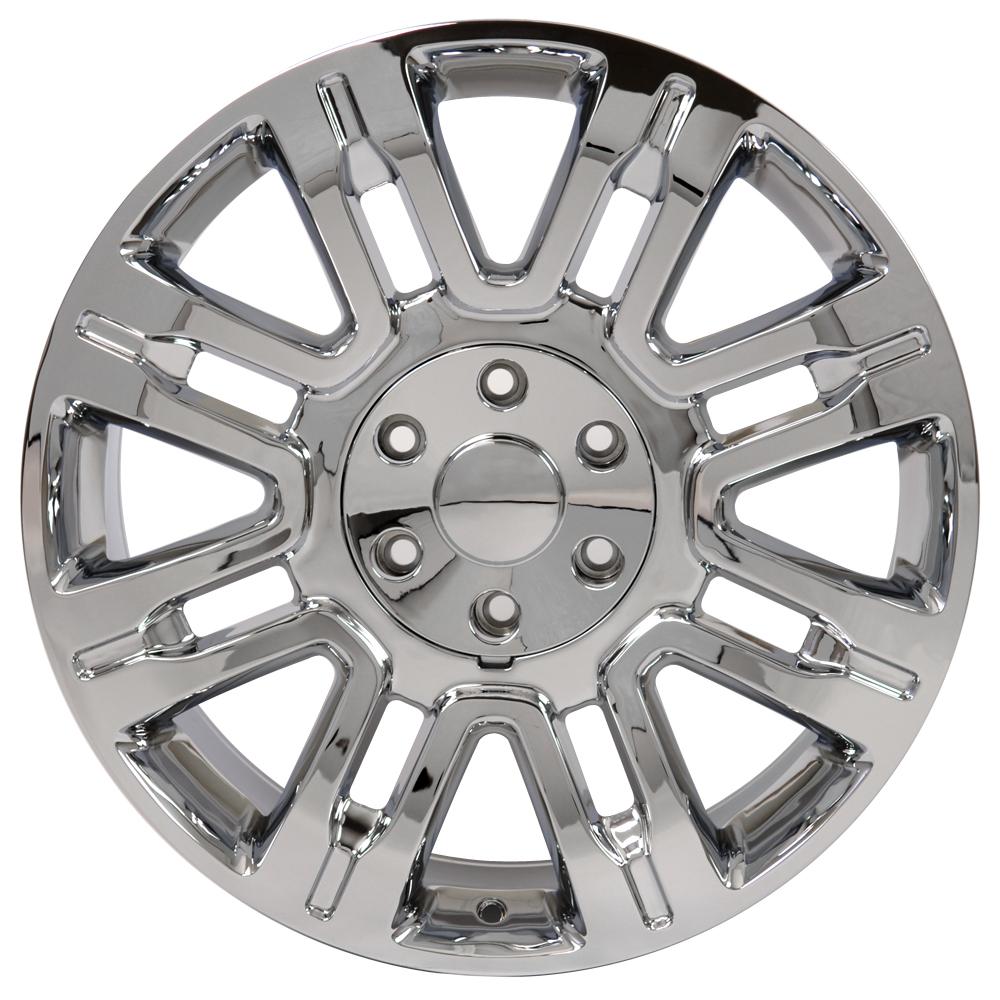 OE Wheels FR98 20x8.5 6x135 44et Chrome Wheel - View 3