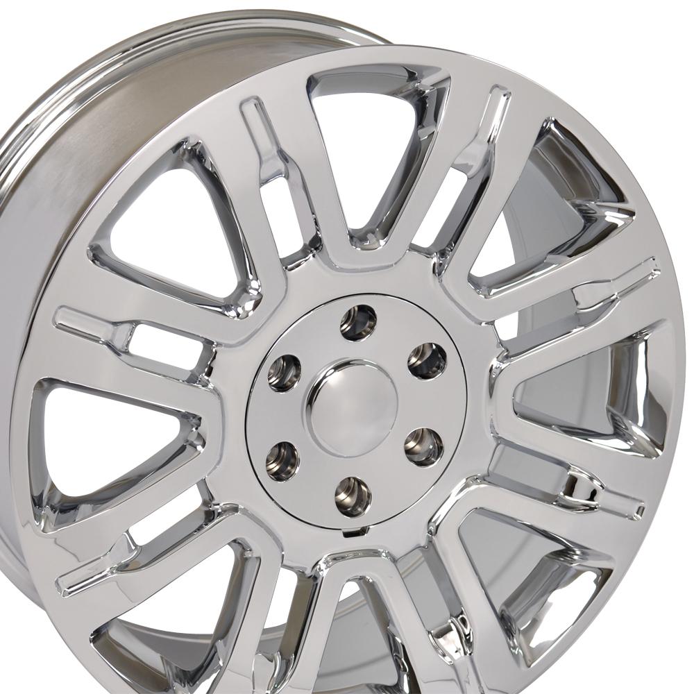 OE Wheels FR98 20x8.5 6x135 44et Chrome Wheel - View 2