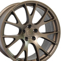 OE Wheels DG69 22x10 5x139.7 25et Satin Bronze Wheel