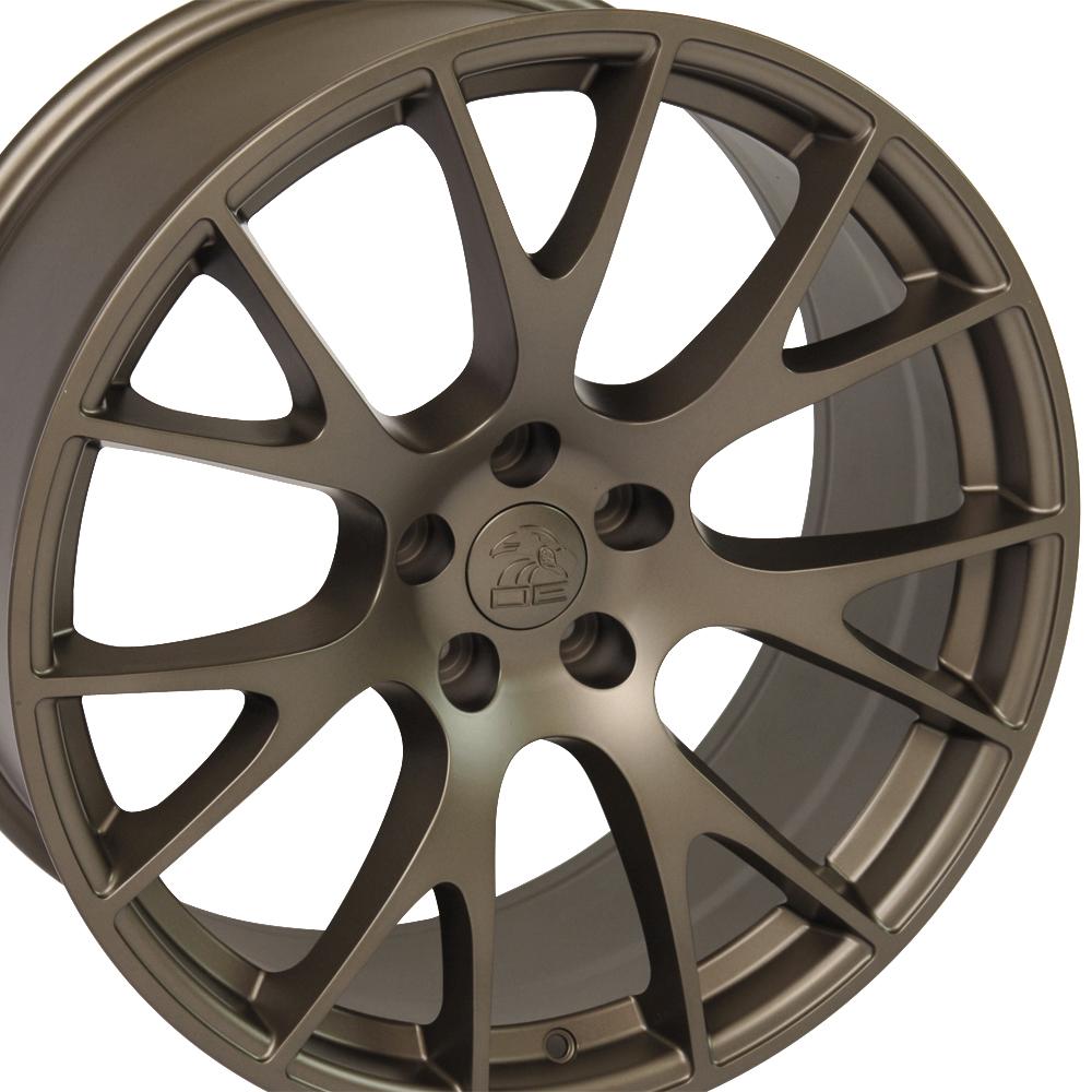 OE Wheels DG69 22x10 5x139.7 25et Satin Bronze Wheel - View 2