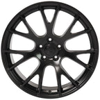 OE Wheels DG69 22x10 5x139.7 25et Satin Black Wheel - View 3
