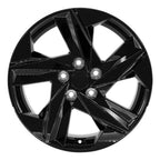 OE Wheels HY12 17x7 5x114.3 49et Gloss Black Wheel - View 2