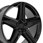 OE Wheels JP06 20x9 5x127 34.75et Gloss Black Wheel