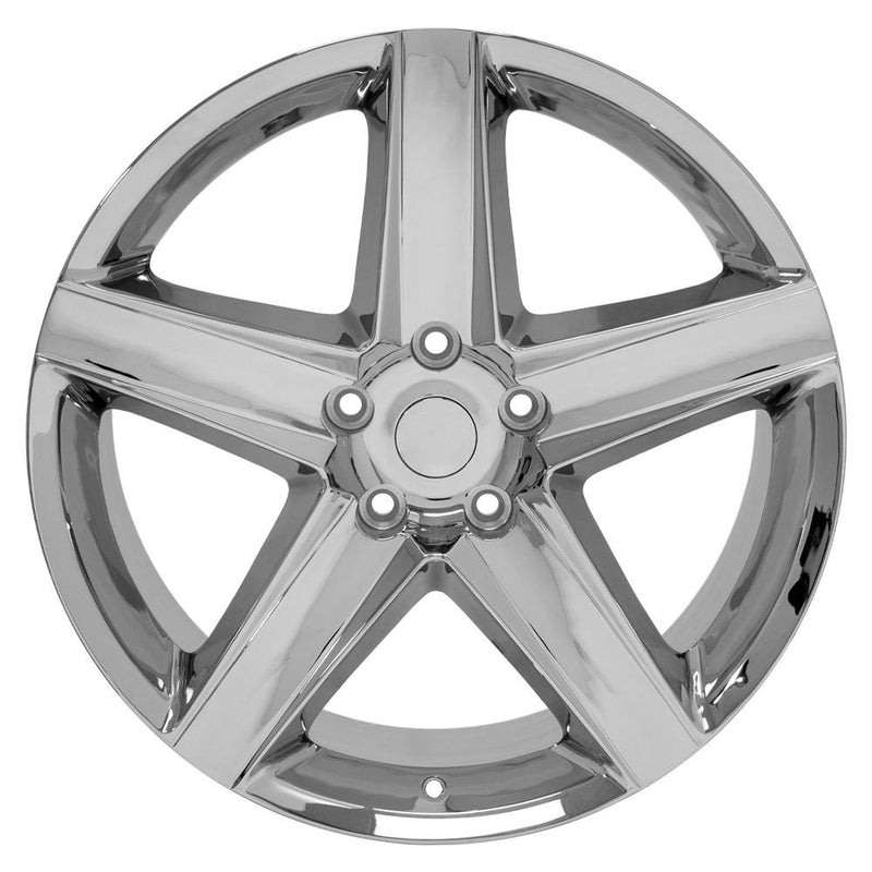 OE Wheels JP06 20x9 5x127 34.75et Chrome Wheel - View 2