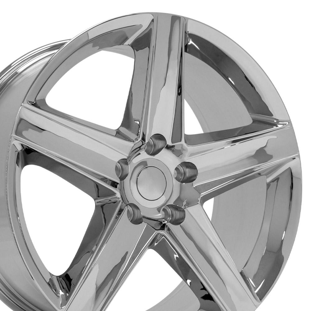 OE Wheels JP06 20x9 5x127 34.75et Chrome Wheel