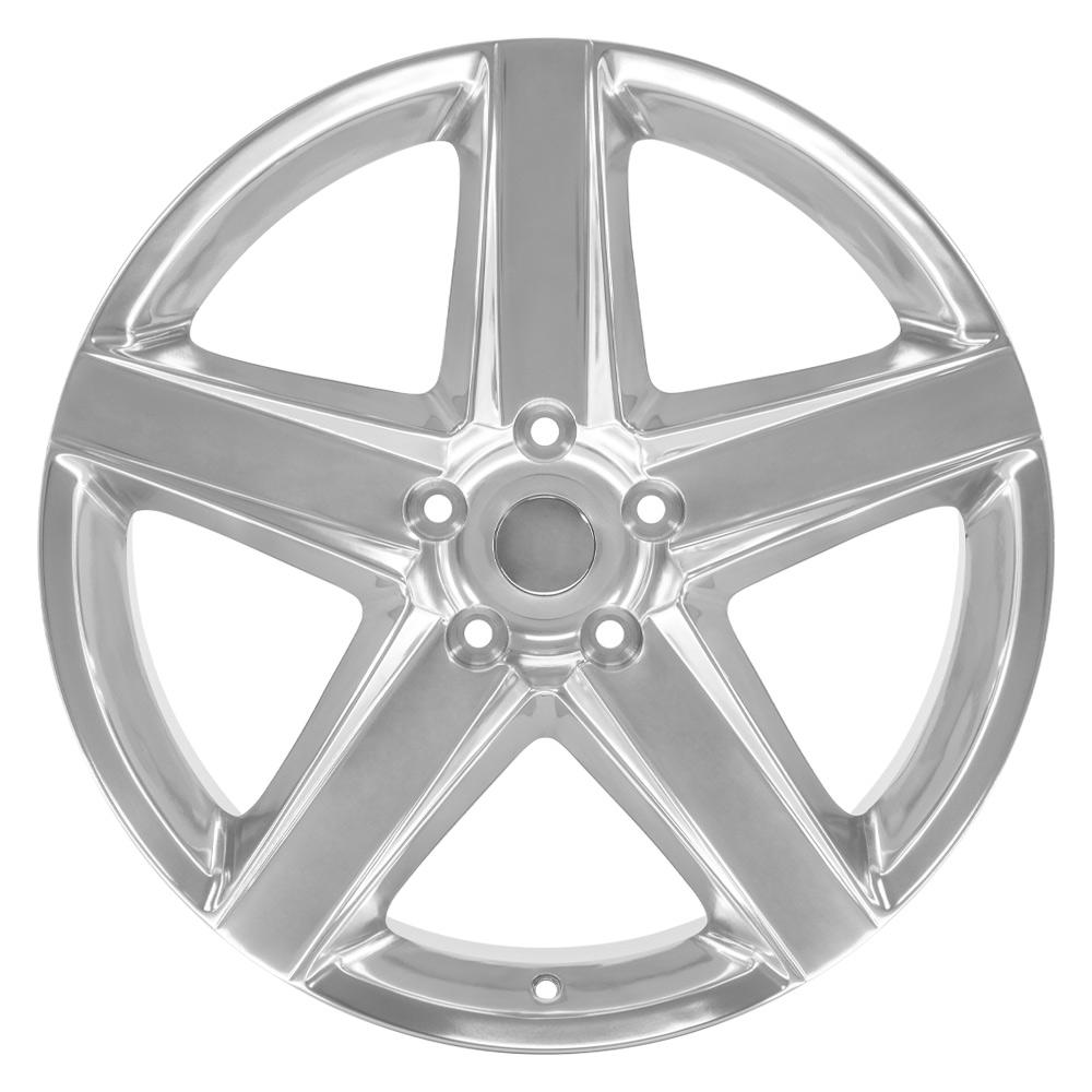 OE Wheels JP06 20x9 5x127 34.75et Polished Wheel - View 2