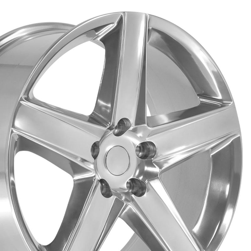 OE Wheels JP06 20x9 5x127 34.75et Polished Wheel
