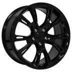 OE Wheels JP16 20x8.5 5x127 38et Gloss Black Wheel - View 3