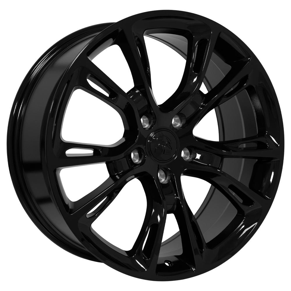 OE Wheels JP16 20x8.5 5x127 38et Gloss Black Wheel - View 3