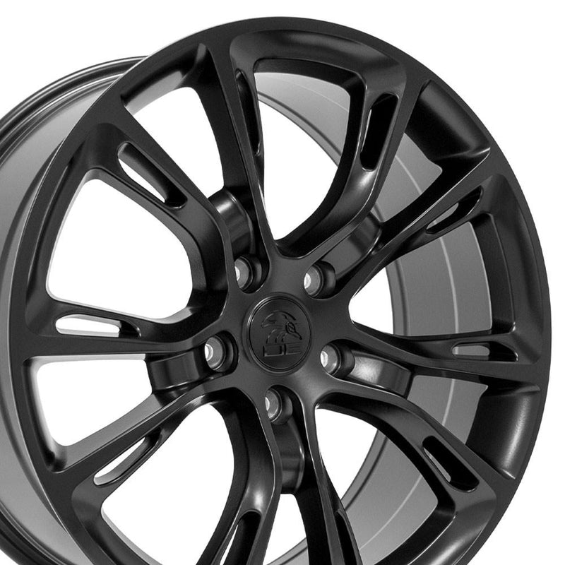 OE Wheels JP16 20x8.5 5x127 38et Satin Black Wheel