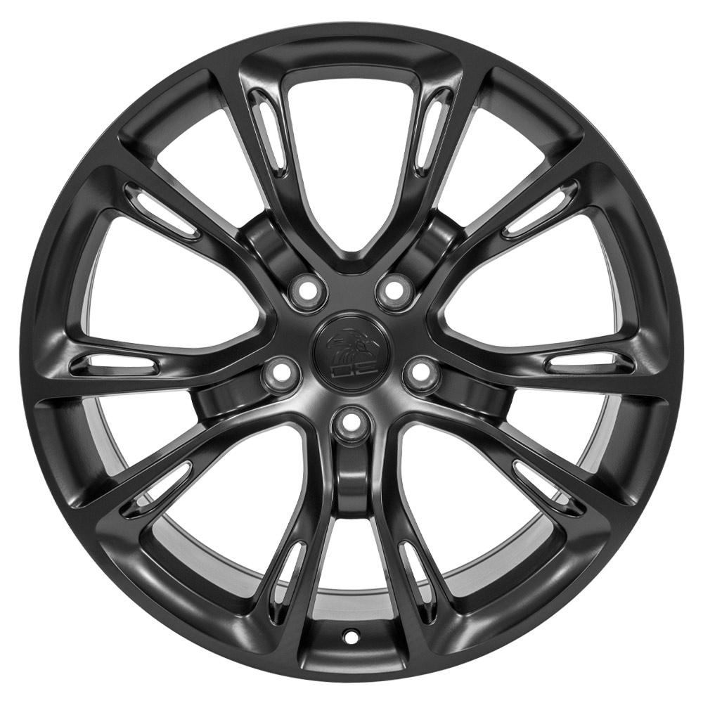 OE Wheels JP16 20x8.5 5x127 42et Satin Black Wheel - View 2