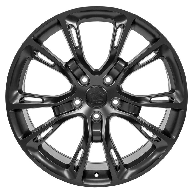 OE Wheels JP16 20x8.5 5x127 42et Satin Black Wheel - View 2