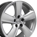 OE Wheels LX19 18x8 5x114.3 35et Gloss Hyper Silver Wheel