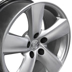 OE Wheels LX19 18x8 5x114.3 35et Gloss Hyper Silver Wheel - View 2