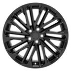 OE Wheels LX58 20x8 5x114.3 30et Gloss Black Wheel - View 2