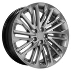 OE Wheels LX58 20x8 5x114.3 30et Gloss Hyper Silver Wheel - View 3