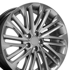 OE Wheels LX58 20x8 5x114.3 30et Gloss Hyper Silver Wheel